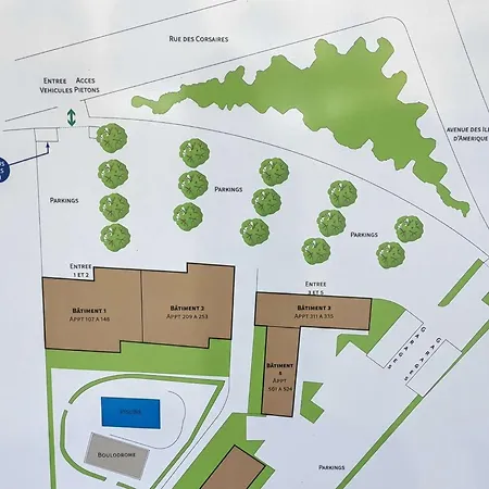 شقة T2 Avec Piscine, 4 Pers, Cap D'agde - Fr-1-607-54 آجد