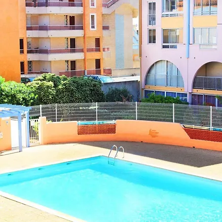 公寓 T2 Avec Piscine, 4 Pers, Cap D'agde - Fr-1-607-54