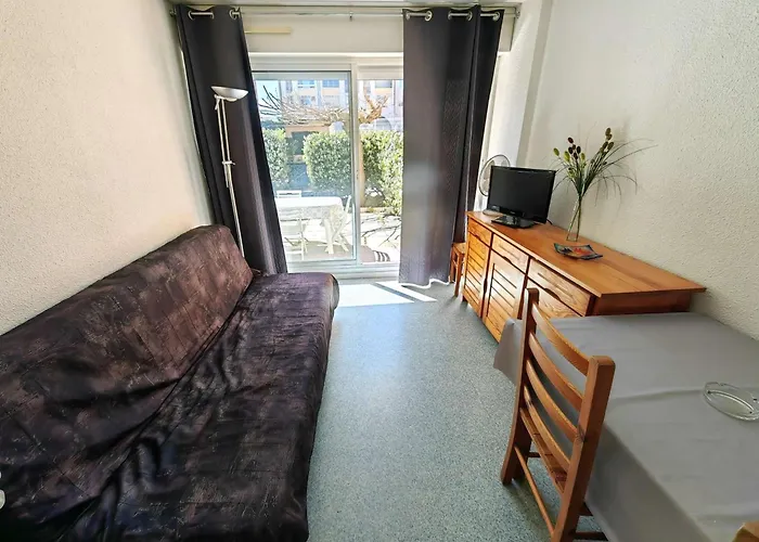 T2 Avec Piscine, 4 Pers, Cap D'agde - Fr-1-607-54 アグド